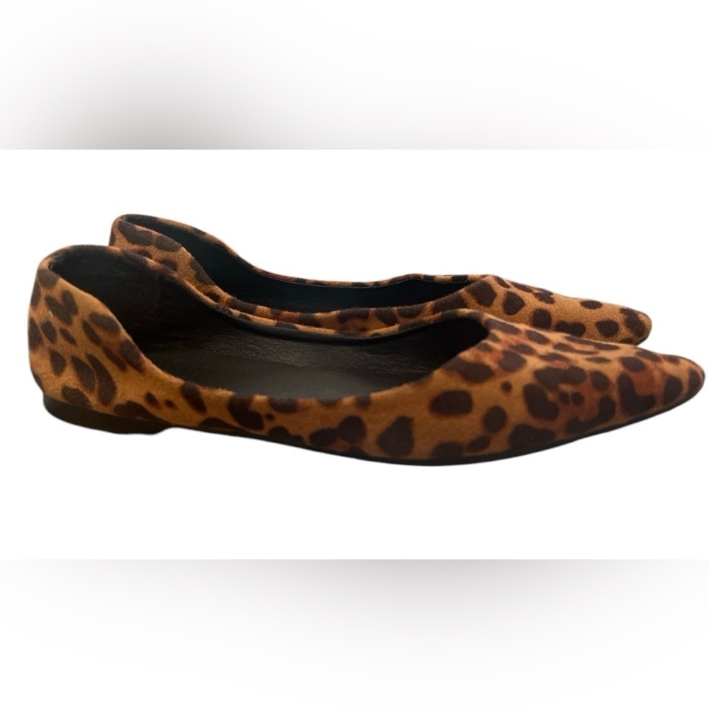 Leopard Print Women's Flats - Picture 3 of 7